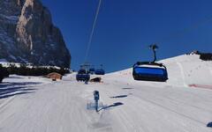 Sella Ronda lyžování