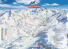 Mapa Obertauern