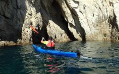 Elba na mořském kajaku