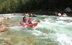 Salza rafting