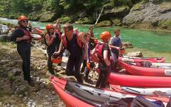 Salza rafting