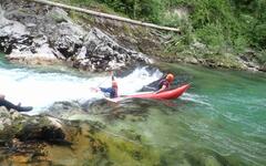 Salza rafting