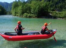 Salza rafting