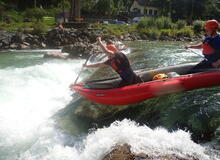 Salza rafting